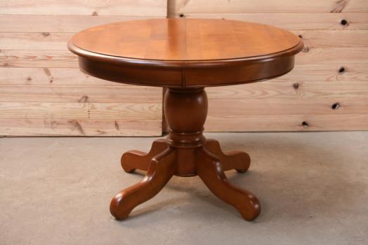 Table ronde bois massif