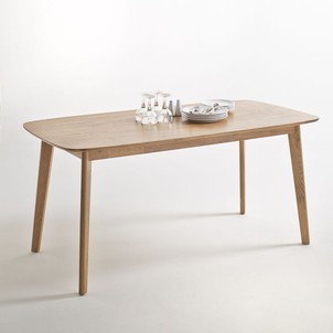 Table chene chaise scandinave