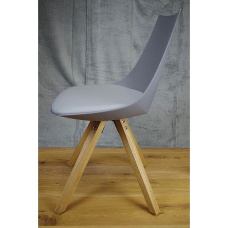 Chaise scandinave table chene