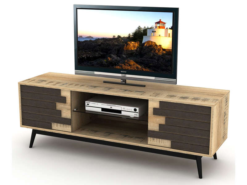 Conforama meuble tv scandinave