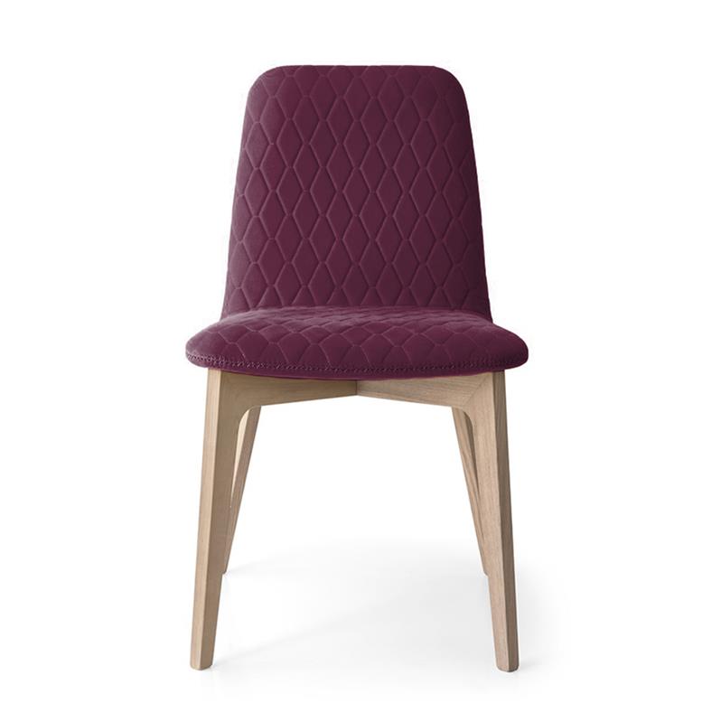Chaise scandinave violet