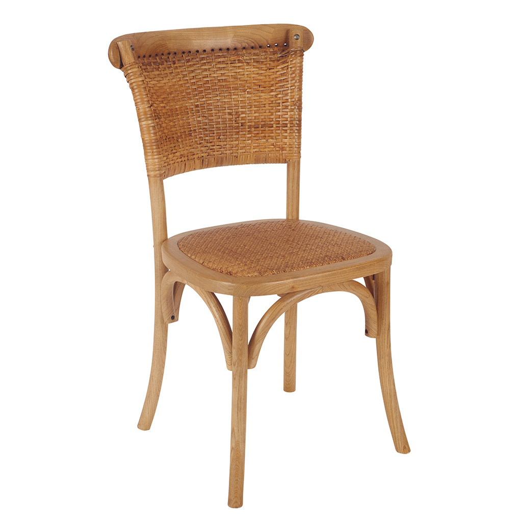 Cocktail scandinave chaise en pin