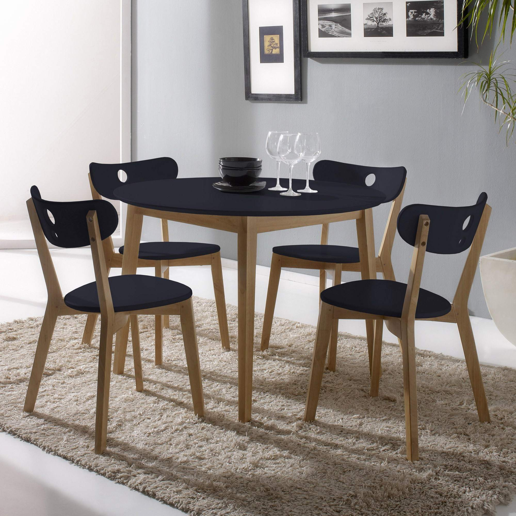 Table et chaise scandinave conforama