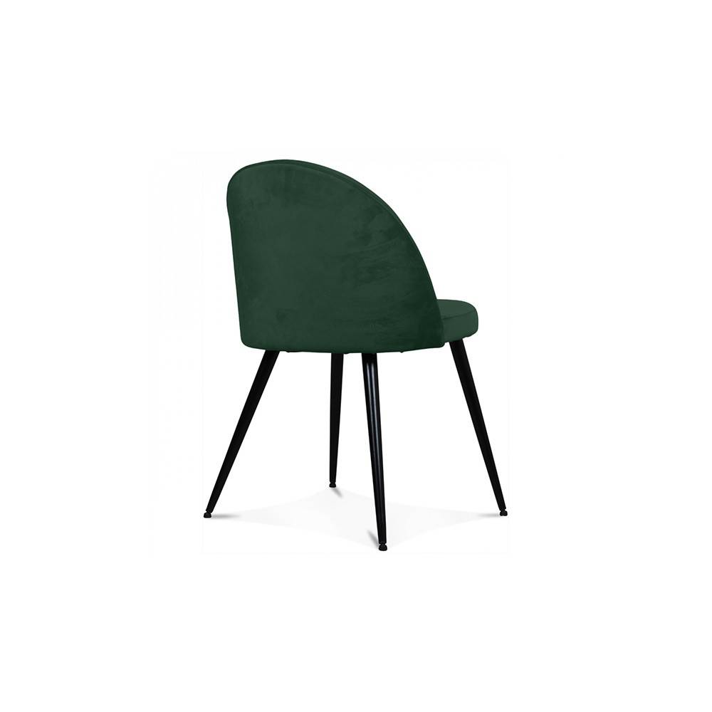 Chaise scandinave vert pin