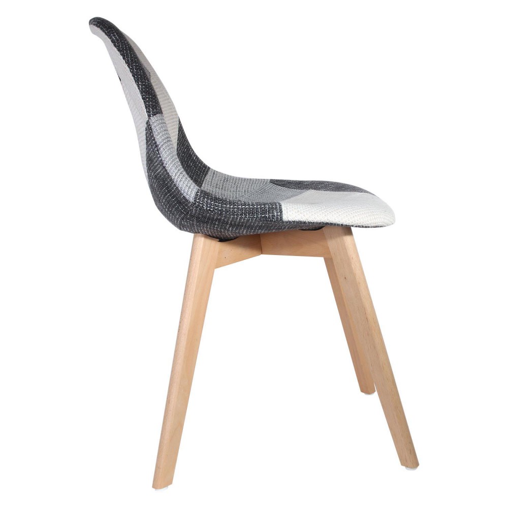 Chaise scandinave blanche grise