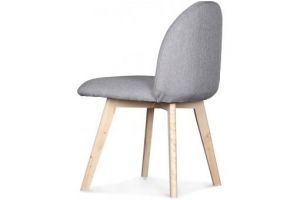 Chaise scandinave grise ice