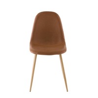 Chaise scandinave camel
