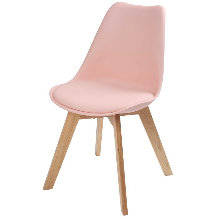 Chaise scandinave pastel