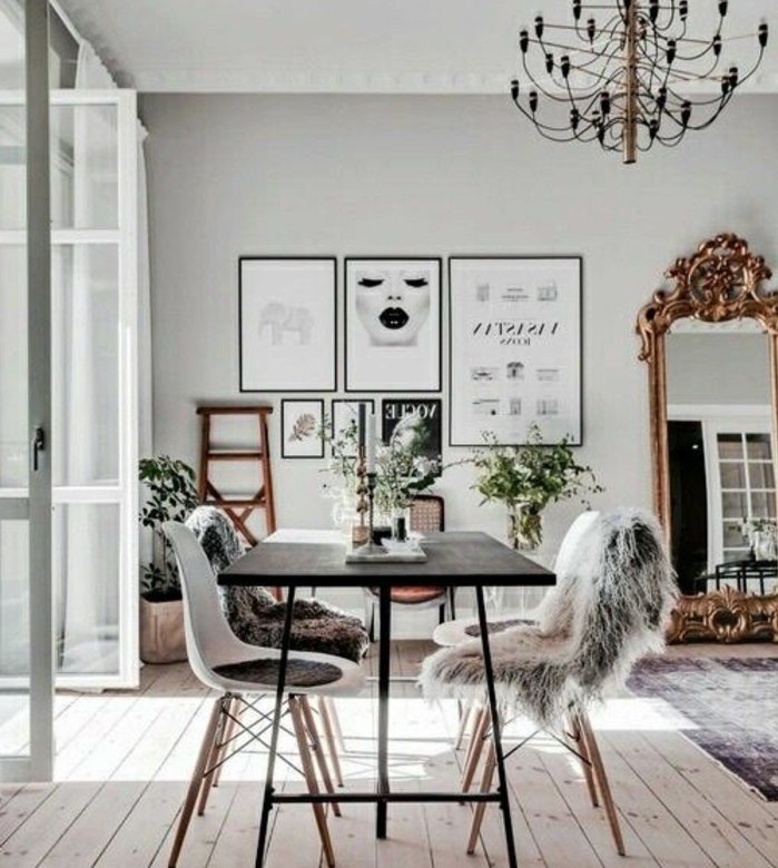 Chaise scandinave deco chic