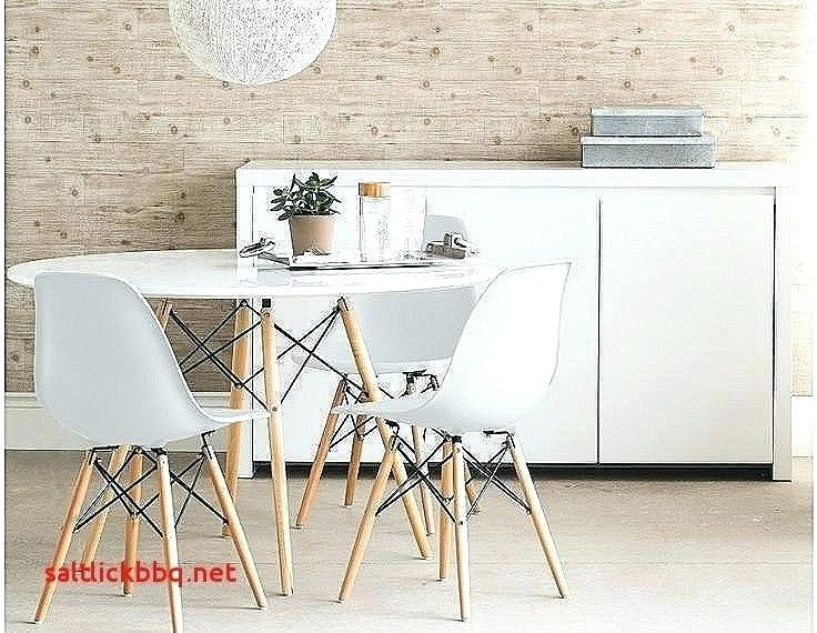 Chaise scandinave table ronde