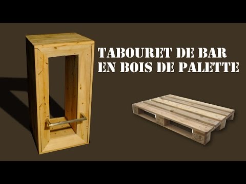 Comment fabriquer un tabouret de bar en bois