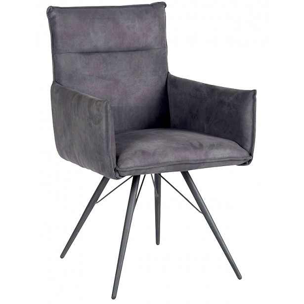 Chaise / fauteuil style scandinave frost gris
