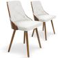Chaise scandinave bois blanc