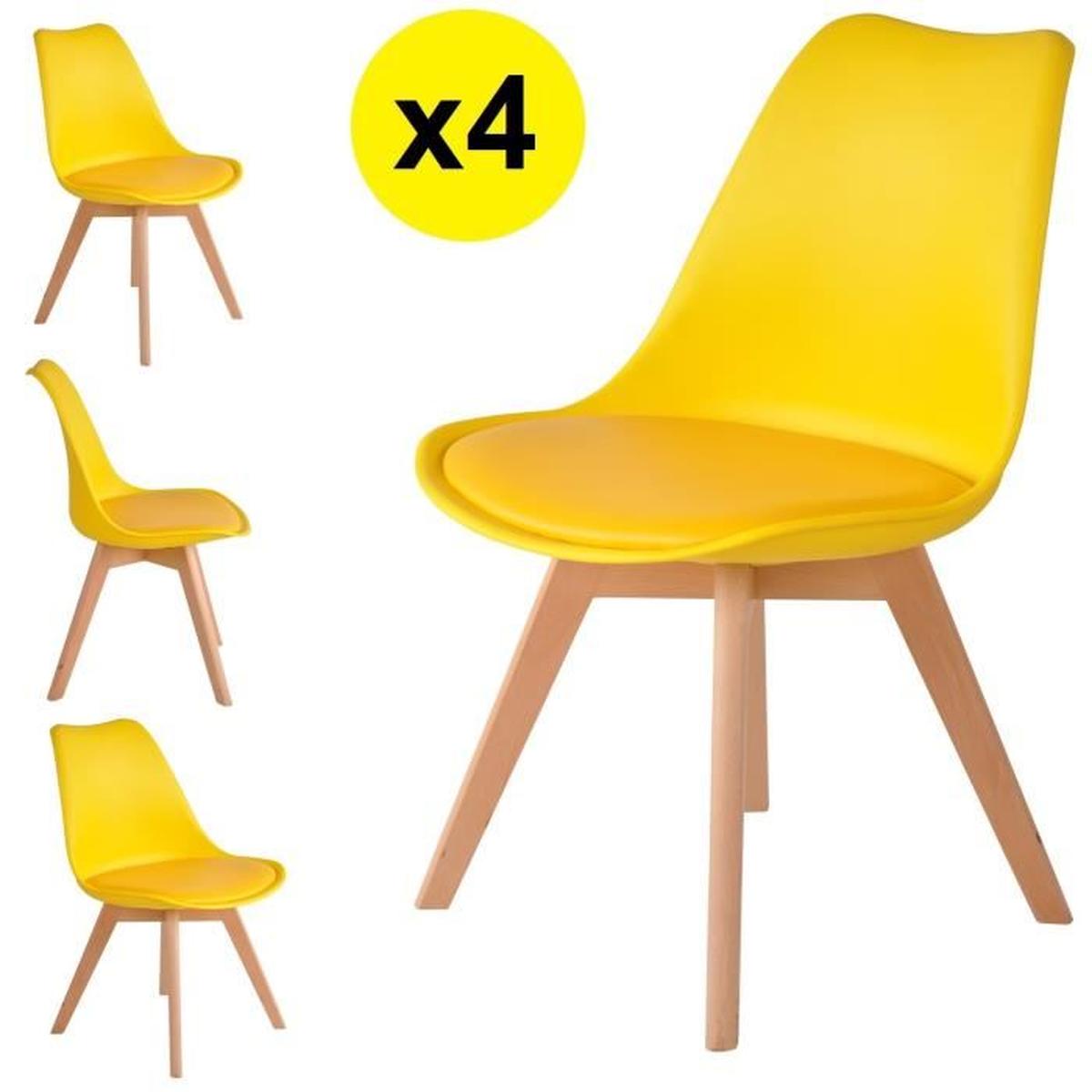 Chaise scandinave colore