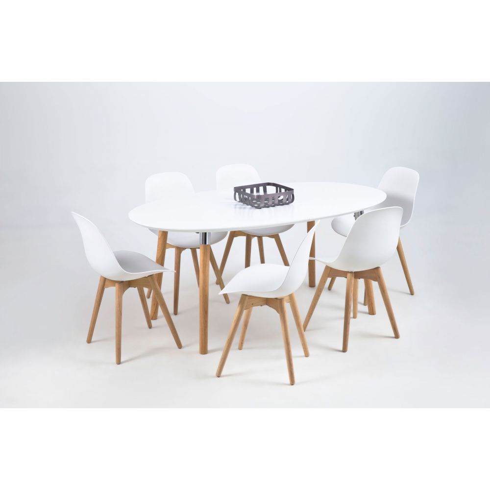 Table scandinave et chaises