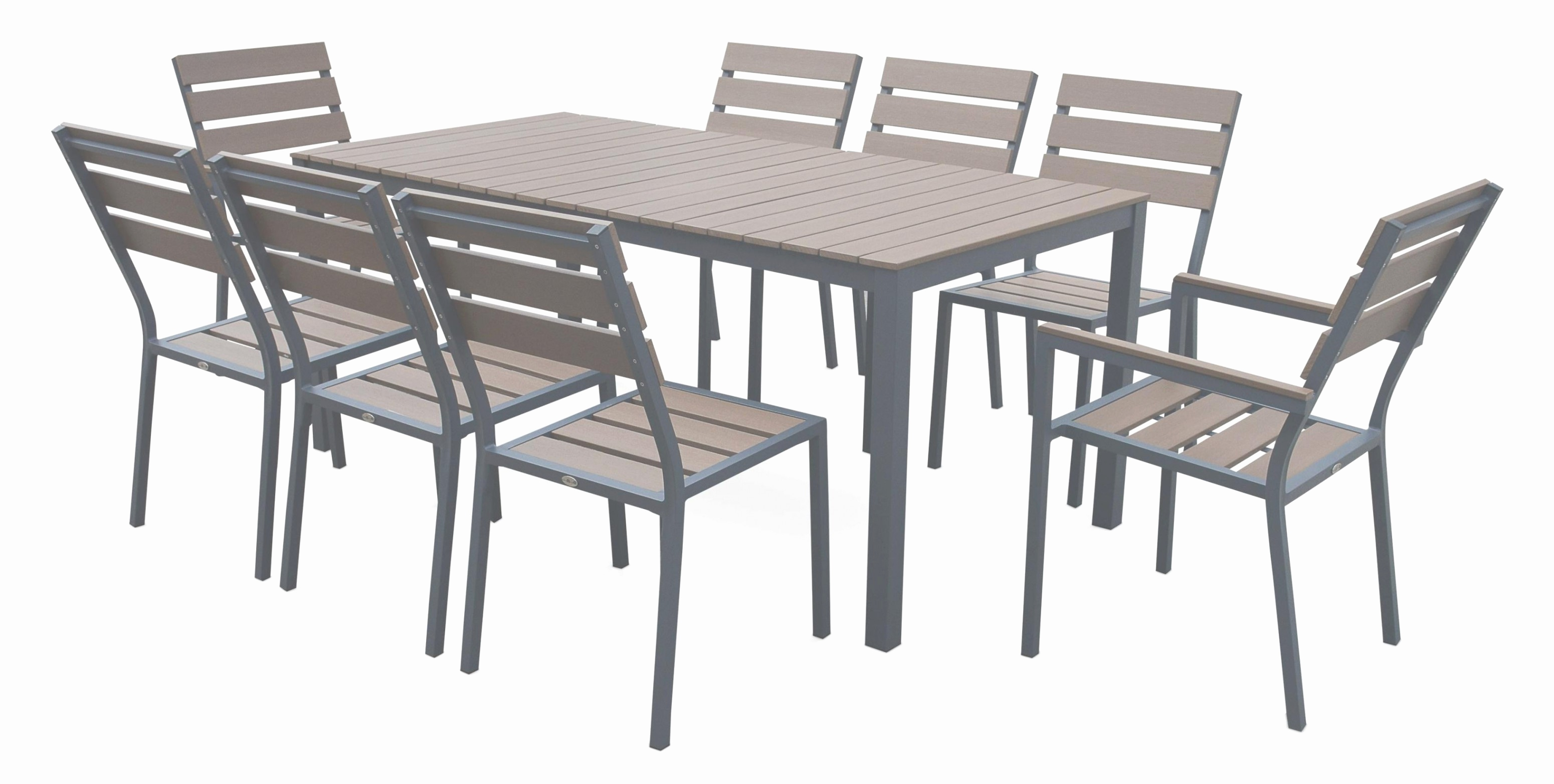 Table et 6 chaises scandinave