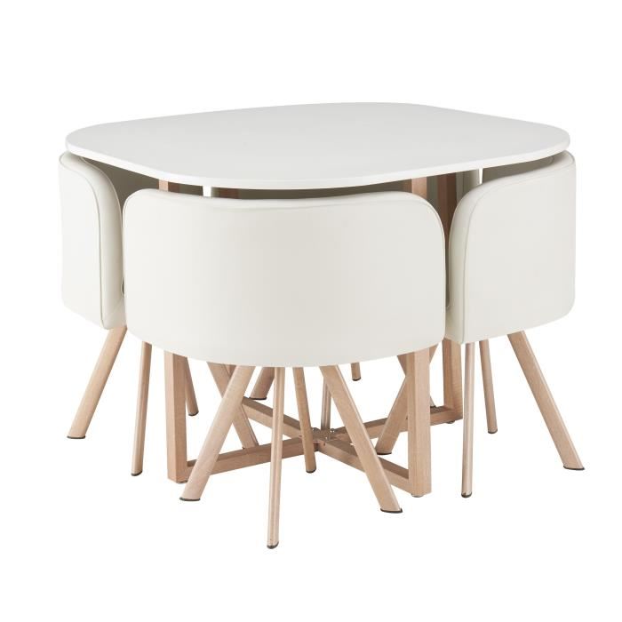 Table chaises scandinave