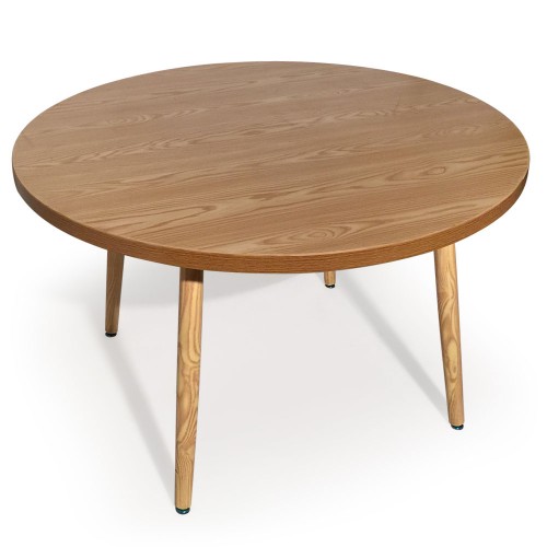 Table ronde bois scandinave