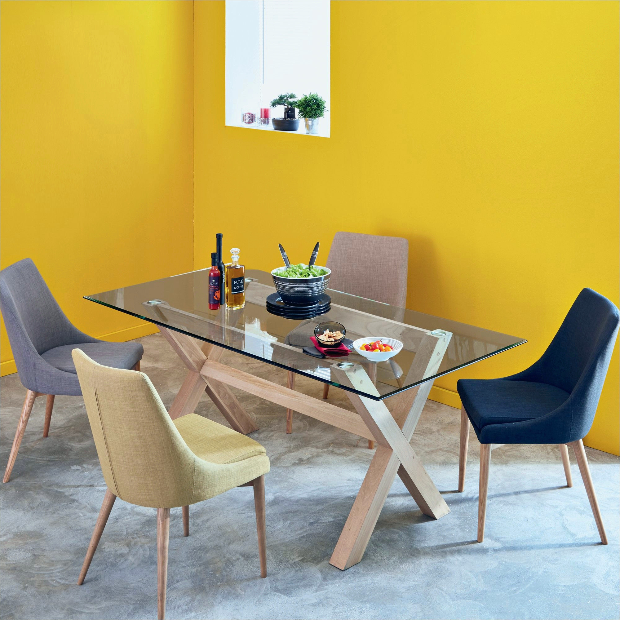 Table scandinave carrefour