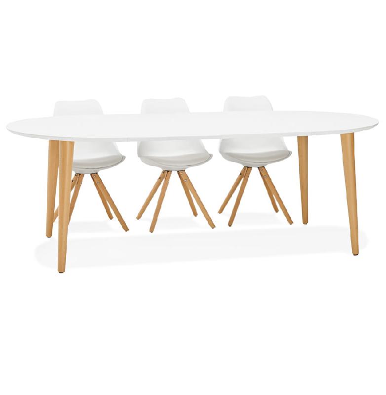 Table ovale scandinave