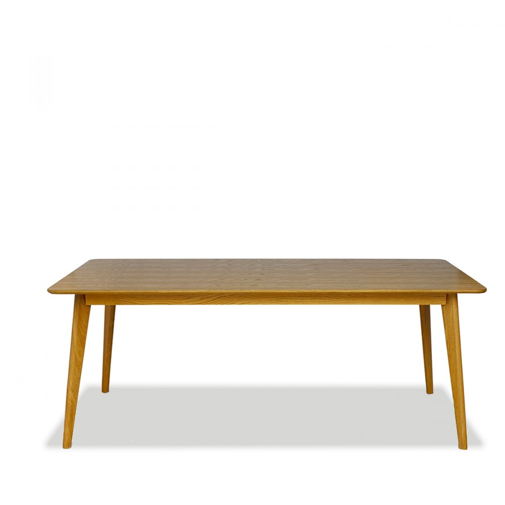 Table scandinave chene clair