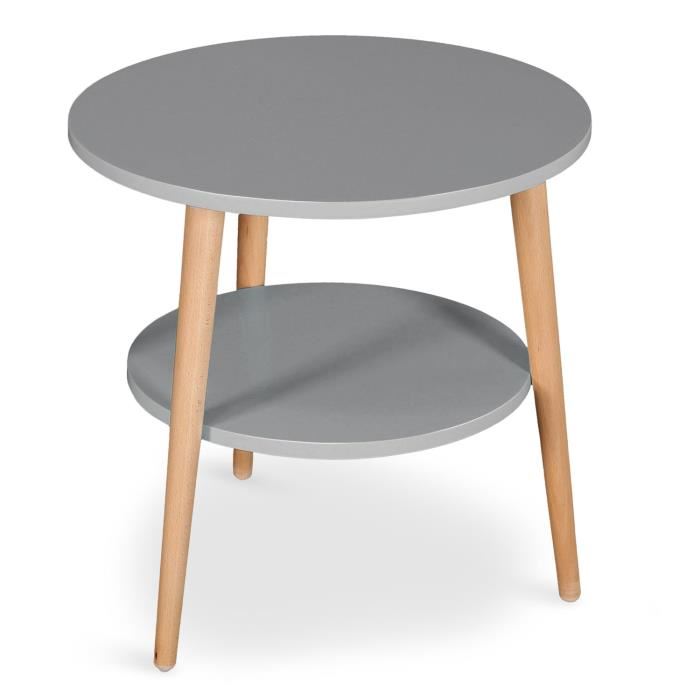 Table chene gris scandinave