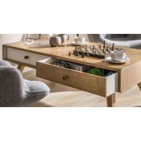 Table basse scandinave nature