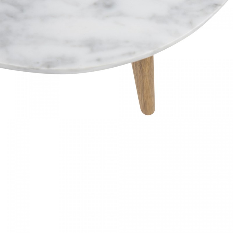 Table scandinave marbre
