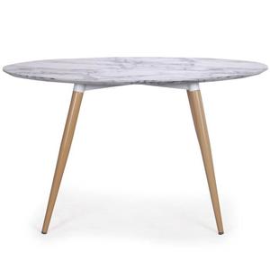 Table scandinave ovale
