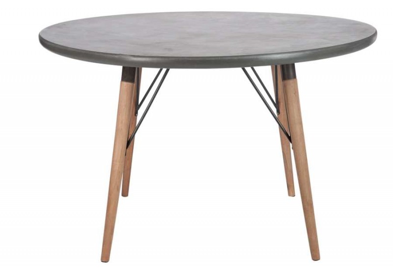 Table scandinave plateau bois