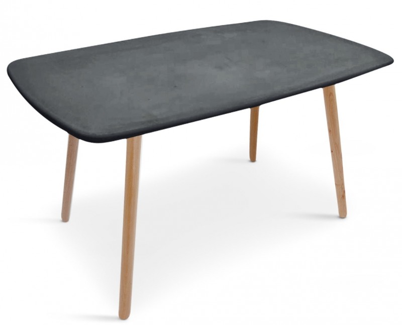 Table scandinave rectangulaire