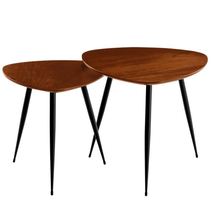 Table scandinave en bois pas cher