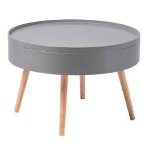 Table basse ronde transformable
