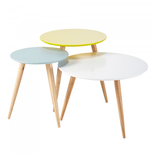 Table basse ronde 3 pieds