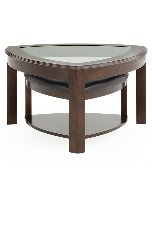 Table basse bois brun