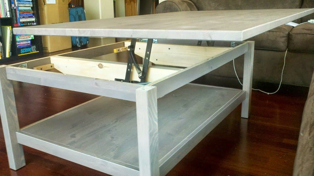 Ikea table basse relevable