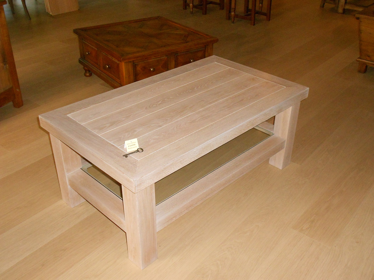 Rénovation table basse bois