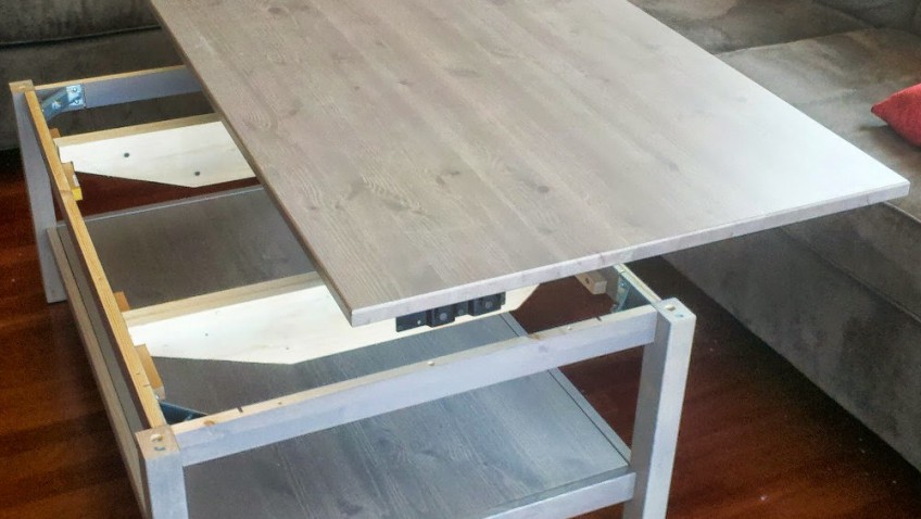 Ikea table basse palette