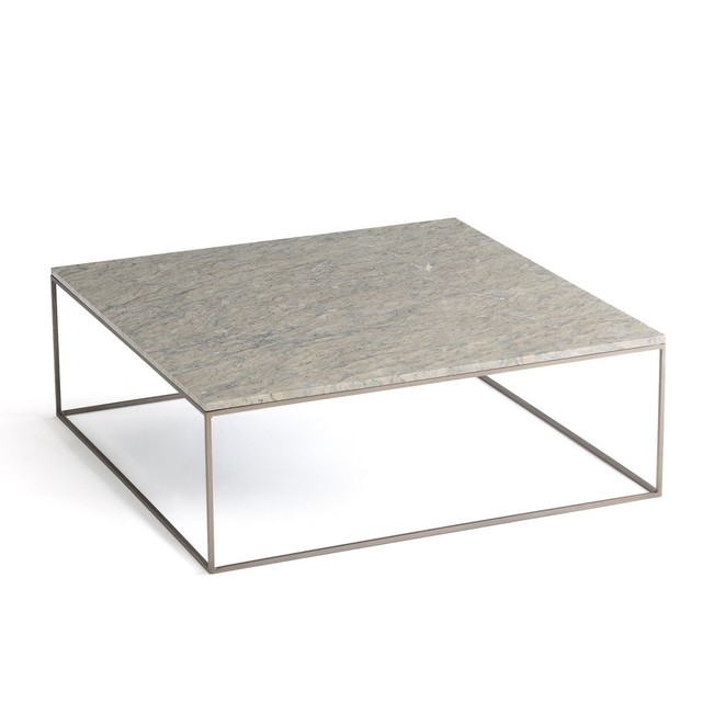Table basse marbre metal