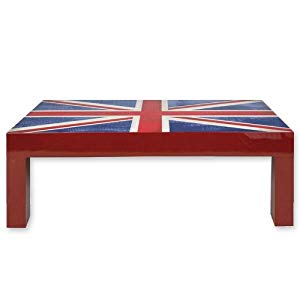 Table basse relevable drapeau anglais