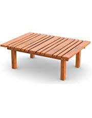 Table basse exterieur en bois