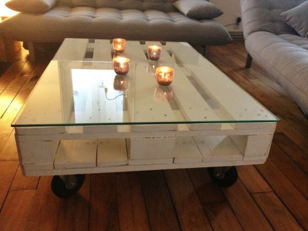 Fabriquer une table basse avec des palettes en bois