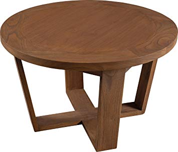 Table basse ronde en bois amazon
