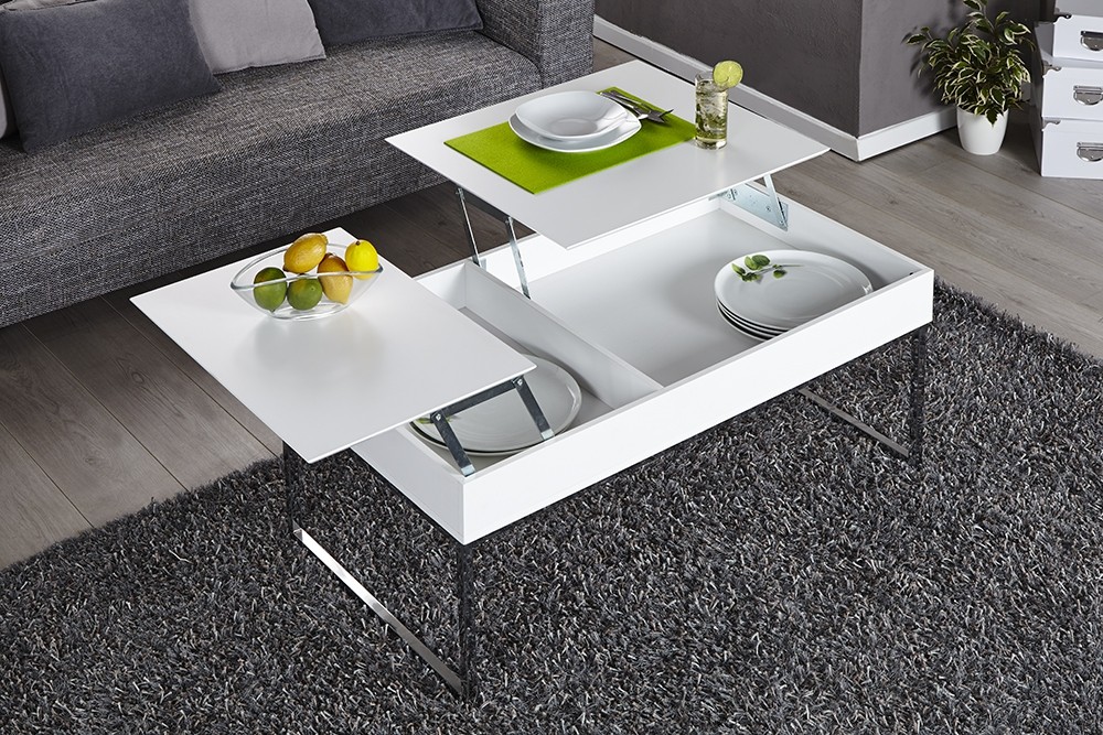 Table basse relevable dimensions