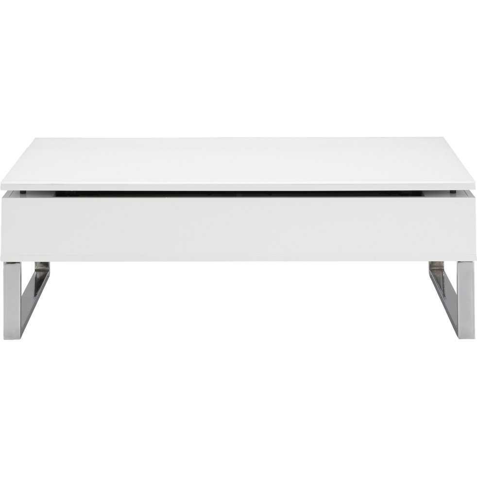 Table basse laquée avec plateau relevable alinea