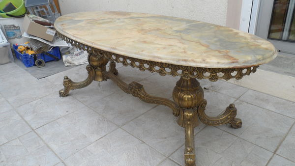 Table basse marbre ancienne