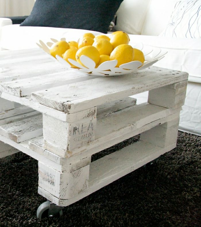 Fabriquer une table basse en palette bois