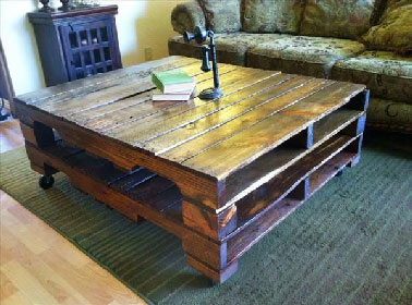 Fabriquer une table basse en palette de bois