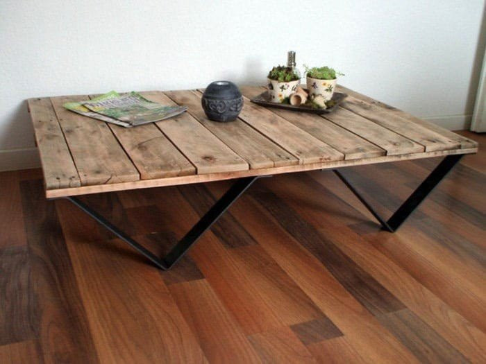 Fabriquer une table basse en bois palette