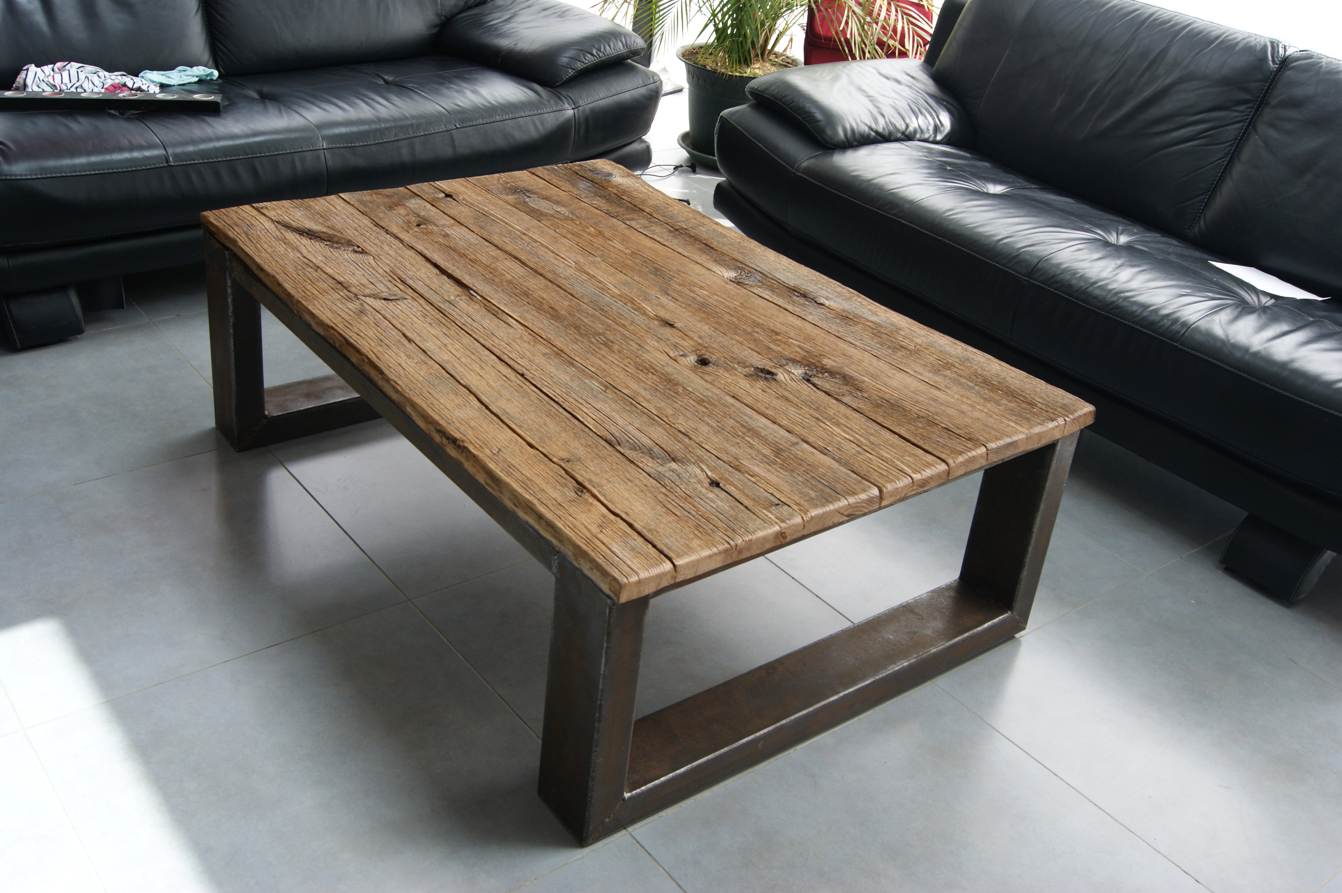 Fabriquer une table basse bois